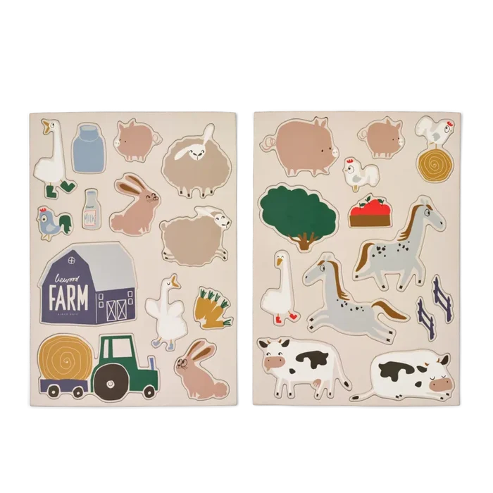 Liewood – Vento Farmlife Magnets – Farmlife / Sandy