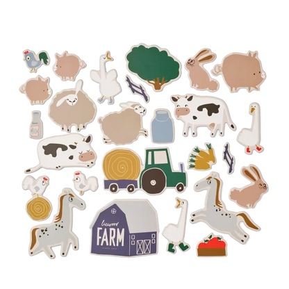 Liewood – Vento Farmlife Magnets – Farmlife / Sandy