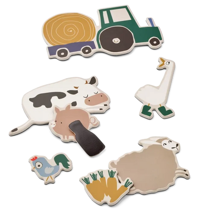 Liewood – Vento Farmlife Magnets – Farmlife / Sandy