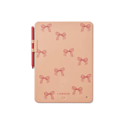Liewood – Zora Magic Drawing Board 10 Inches – Bows / Pale Tuscany
