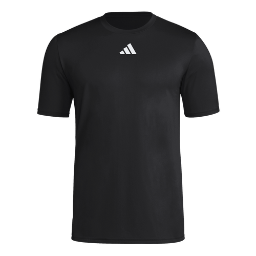 adidas M SS PREGAME Tee | Black | Men's