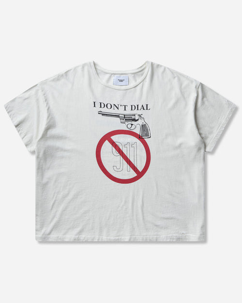 Protocol Index I Don T Dial Tshirt White T-Shirts Shortsleeve PI26FWMT05 WHITE