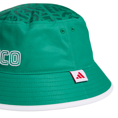 adidas Men's Mexico Fan Bucket | Bold Green / Team Dark Green / White