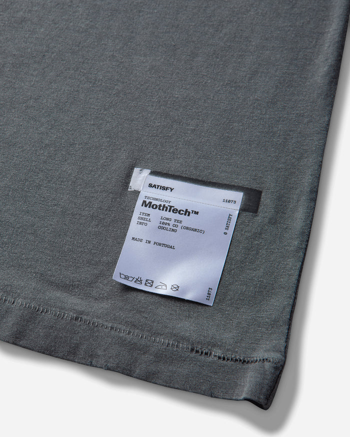 Satisfy Mothtech Long Tee Faded Black ScorpSleecePr T-Shirts Longsleeve 11073-01A40 01A40