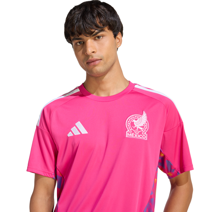 adidas Mexico 26 Home Goalkeeper Jersey | Team Real Magenta | Men's