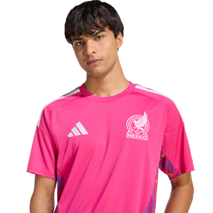 adidas Mexico 26 Home Goalkeeper Jersey | Team Real Magenta | Men's