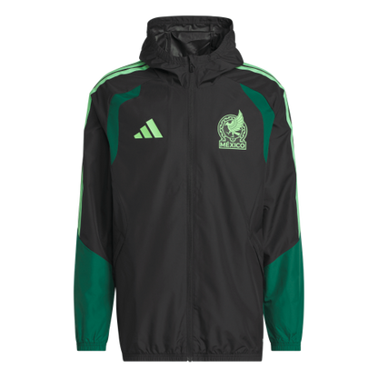 adidas Mexico 26 Tiro All Weather Jacket | Black | Men's