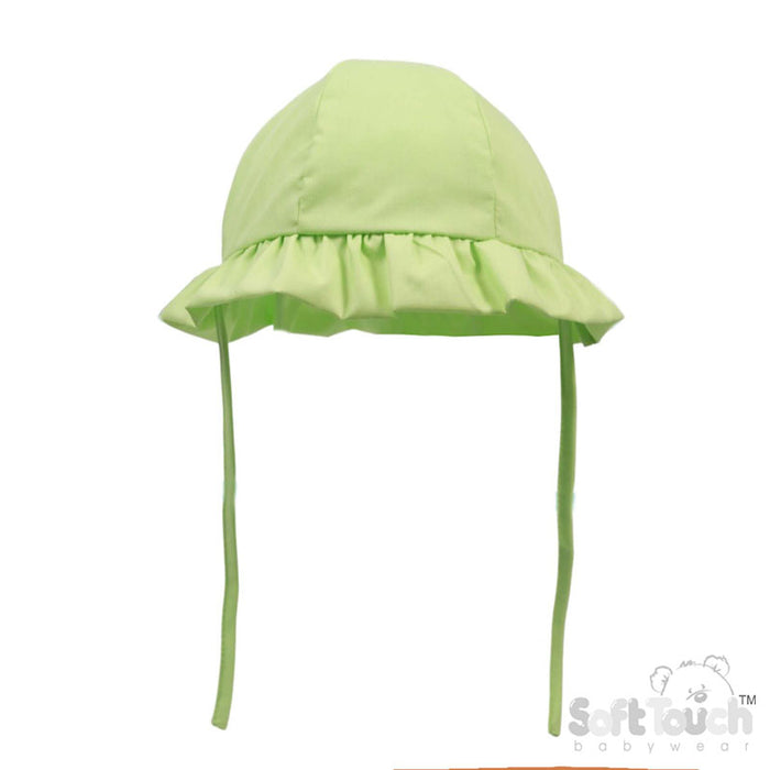 Mint Plain Cloche Hat (0-24 Months) H20-MI