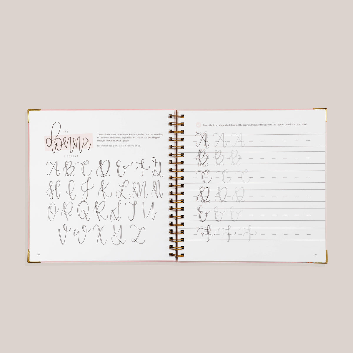 Modern Calligraphy: A Calligraphy Practice Workbook