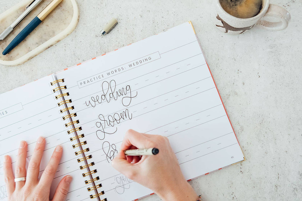 Modern Calligraphy: A Calligraphy Practice Workbook