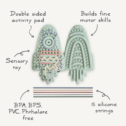 Mushie - Silicone Sensory Toy - Rocket