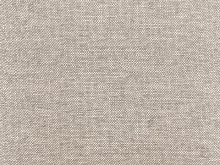 Close-up view of the Natural - Linen Swatch by James+James, highlighting its beige color, fine intersecting weave, and soft, breathable texture for a natural appearance.