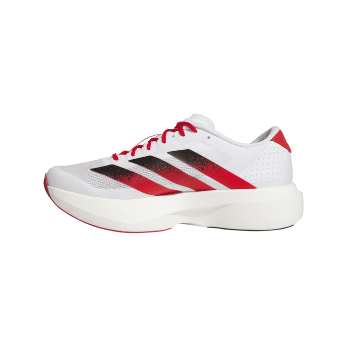 adidas Nebraska Cornhuskers Adizero Evo SL Running Shoes | Cloud White / Team Power Red / Core Black | Men's