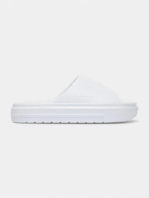 Ojotas Converse Essential Slide Slip Blanco