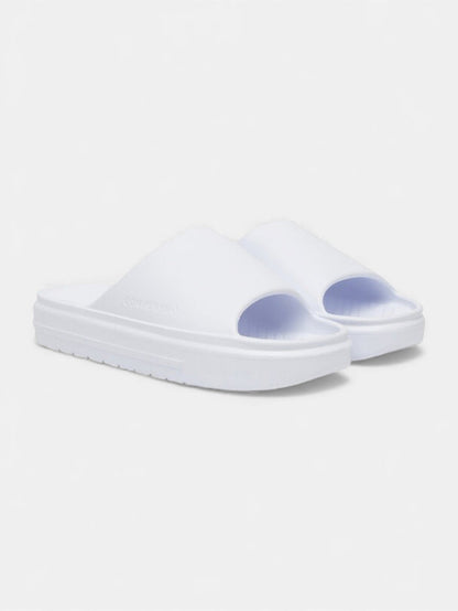 Ojotas Converse Essential Slide Slip Blanco