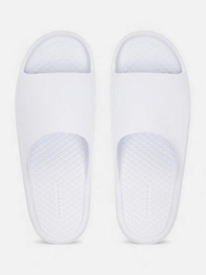 Ojotas Converse Essential Slide Slip Blanco