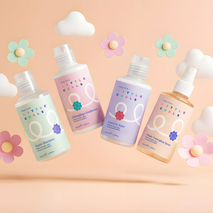 Only Curls – Kids’ Curly Haircare Set – Little Curls Starter Pack