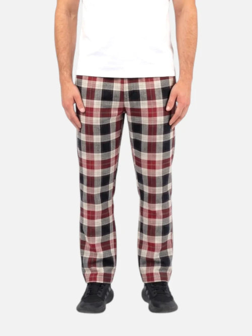 Pantalon Elepants 268 Poplin Rojo Azul Blanco