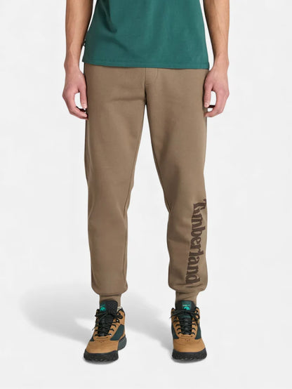 Pantalon Timberland Wordmark Logo Brushback Chocolate