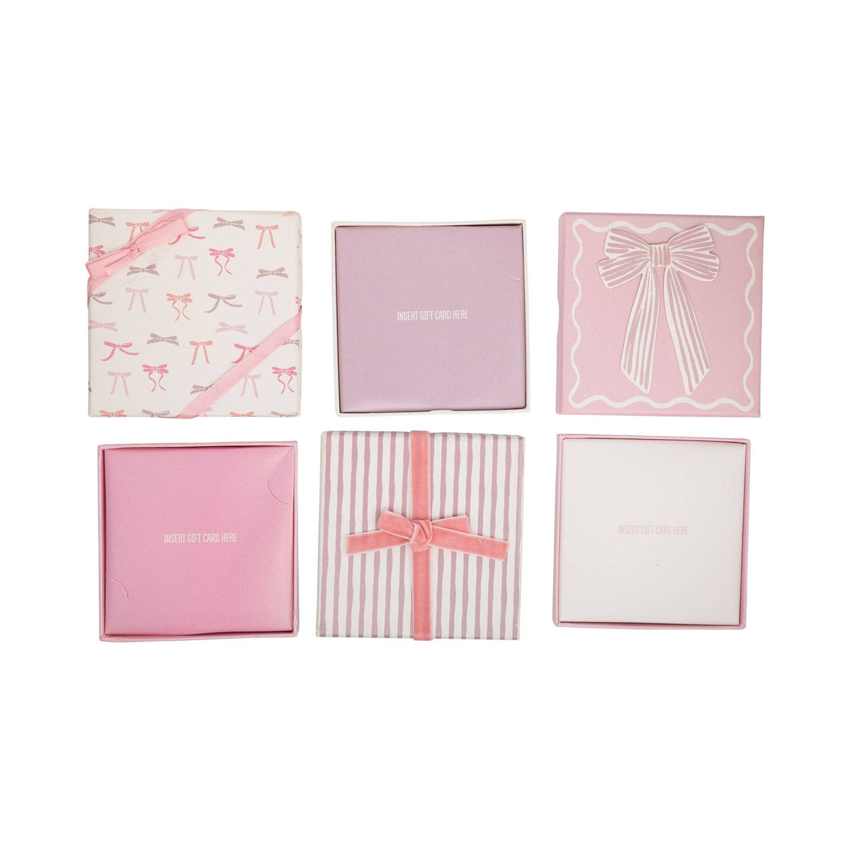 MY MIND'S EYE - Pink Bows Gift Card Boxes