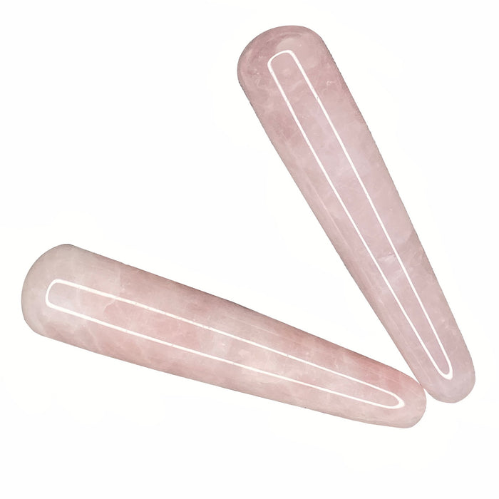Pink Rose Quartz Massage Wand Design 1 - Locco Decor