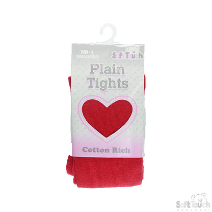PLAIN RED TIGHTS : T90-R NB-3M