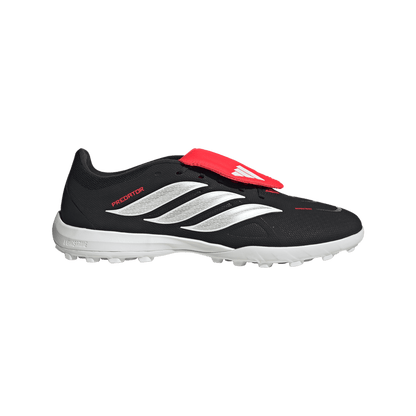 adidas Predator 24 League FT Turf Boots | Core Black / Cloud White / Lucid Red | Men's