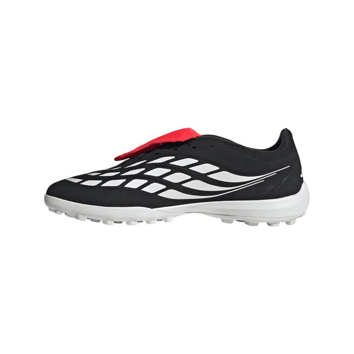 adidas Predator 24 League FT Turf Boots | Core Black / Cloud White / Lucid Red | Men's