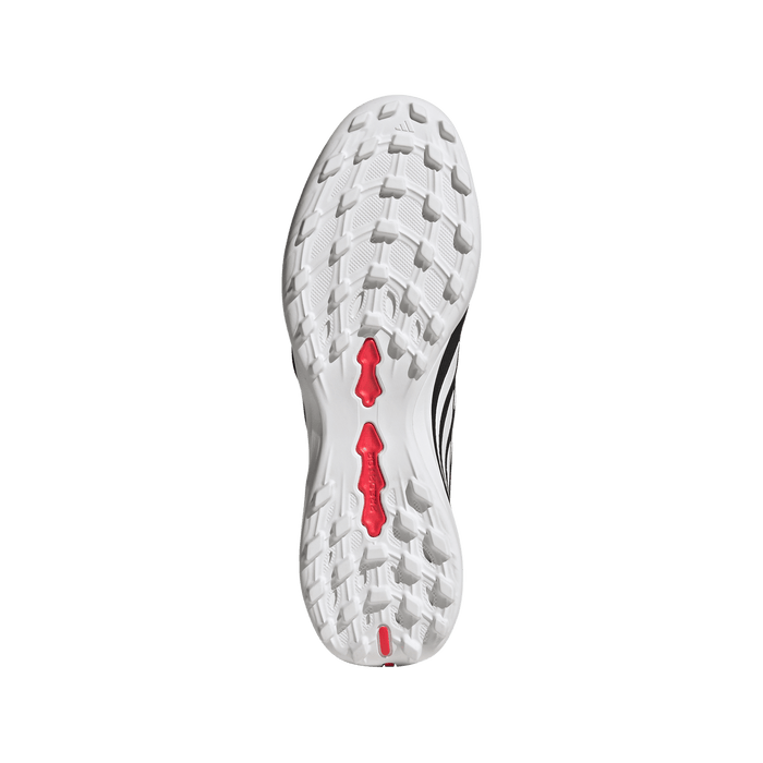 adidas Predator 24 League FT Turf Boots | Core Black / Cloud White / Lucid Red | Men's