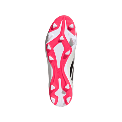 adidas PREDATOR CLUB Firm Ground/Multi Ground Soccer Cleats | Lucid Red / Core Black / Cloud White | Men's