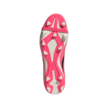 adidas Predator Club Fold-Over Tongue FG Soccer Cleats | Solar Turbo / Iron Metallic / Core Black | Men's