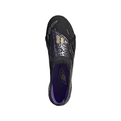 adidas Predator Elite Fold-Over Tongue Firm Ground Soccer Cleats Kaka | Core Black / Gold Metallic / Core Black | Men's