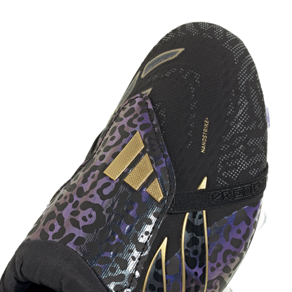 adidas Predator Elite Fold-Over Tongue Firm Ground Soccer Cleats Kaka | Core Black / Gold Metallic / Core Black | Men's