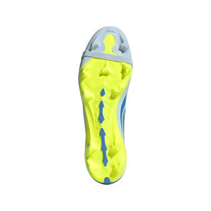 adidas Predator League Fold-Over Tongue FG Soccer Cleats | Crystal Sky / Ray Blue / Team Solar Yellow | Men's