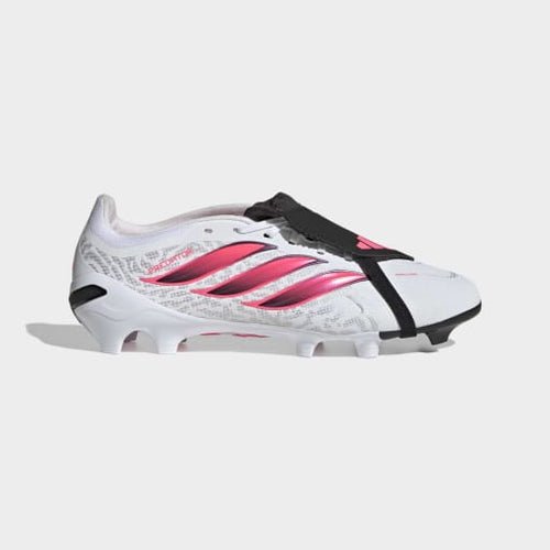 adidas Predator League Fold-Over Tongue Firm Ground Football Boots | White | Men's