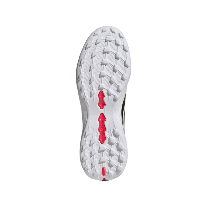 adidas PREDATOR LEAGUE Fold-Over Tongue Turf Soccer Shoes | Lucid Red / Core Black / Cloud White | Kid's