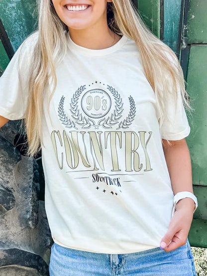 Rachel Western '90s Country Soundtrack' Tee
