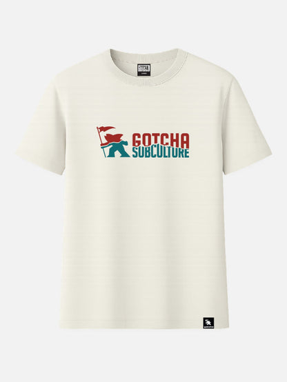 Remera Gotcha Crash Blanco