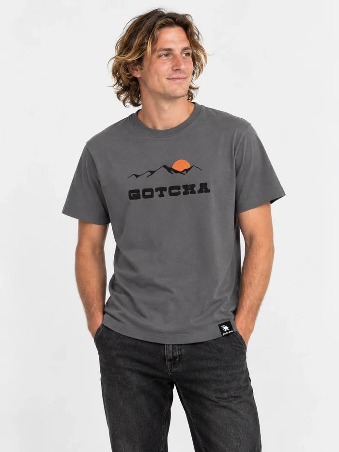 Remera Gotcha Lakeland Gris Topo — vista principal