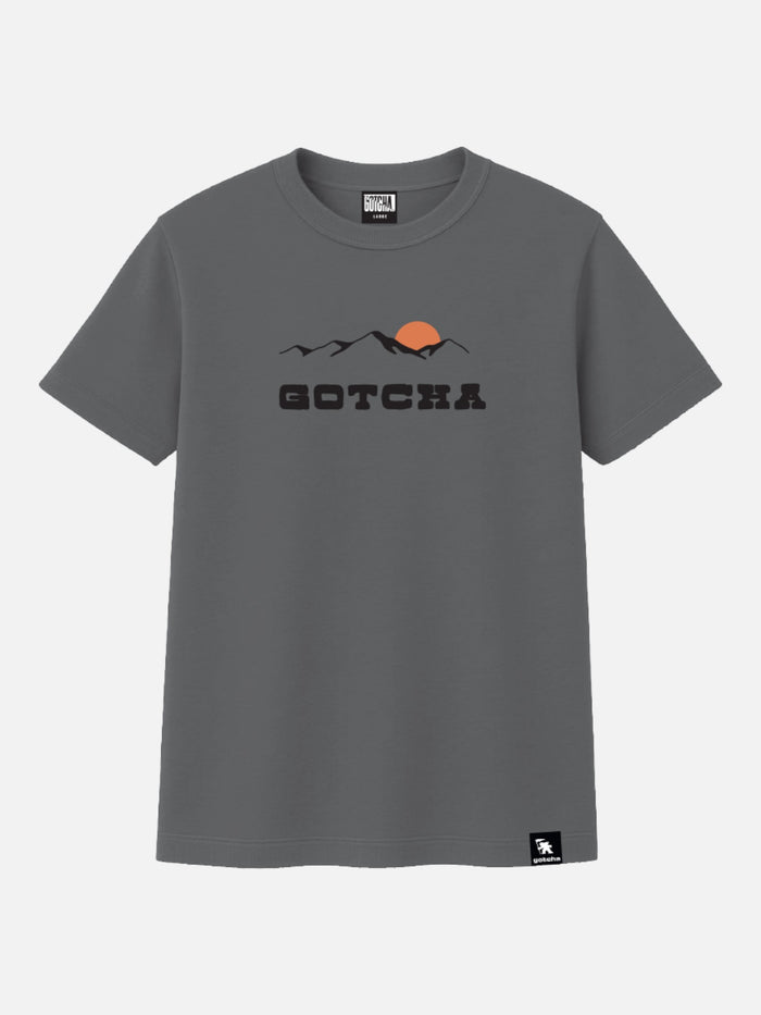Remera Gotcha Lakeland Gris Topo