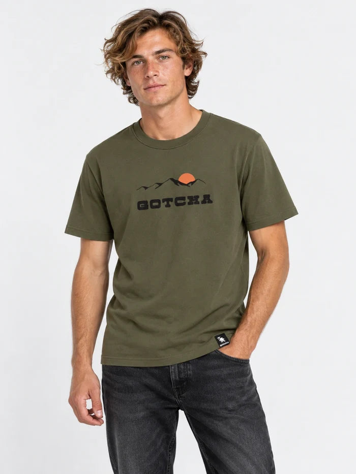 Remera Gotcha Lakeland Verde — vista principal