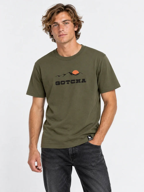 Remera Gotcha Lakeland Verde — vista principal