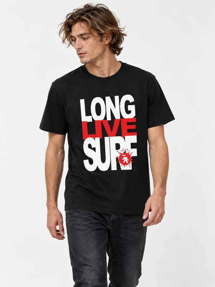 Remera Gotcha Long Live Negro — vista principal