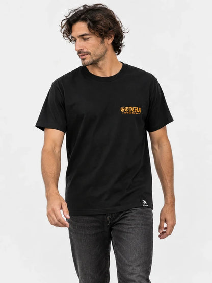 Remera Gotcha Ride Negro — vista principal