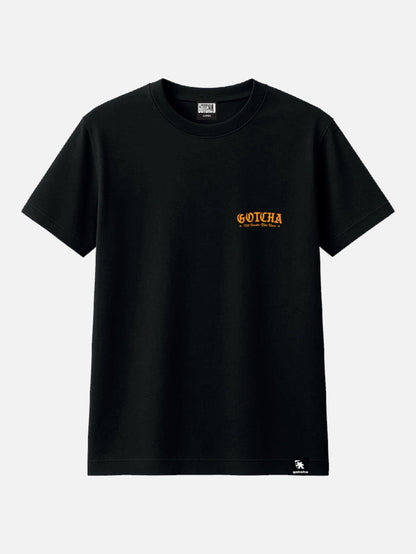 Remera Gotcha Ride Negro