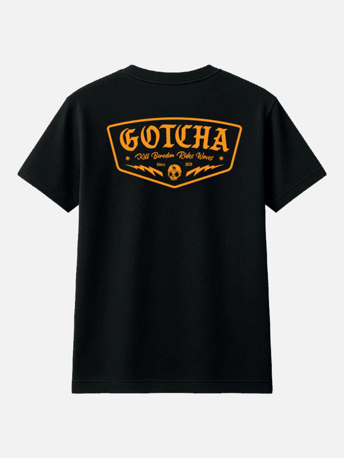 Remera Gotcha Ride Negro