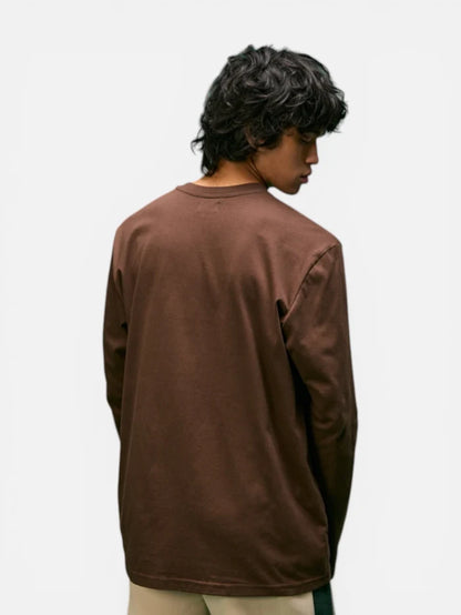 Remera Manga Larga Elepants Star Jersey Chocolate