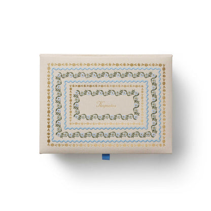 Rifle Paper Co. – Delphine Large Embroidered Keepsake Box