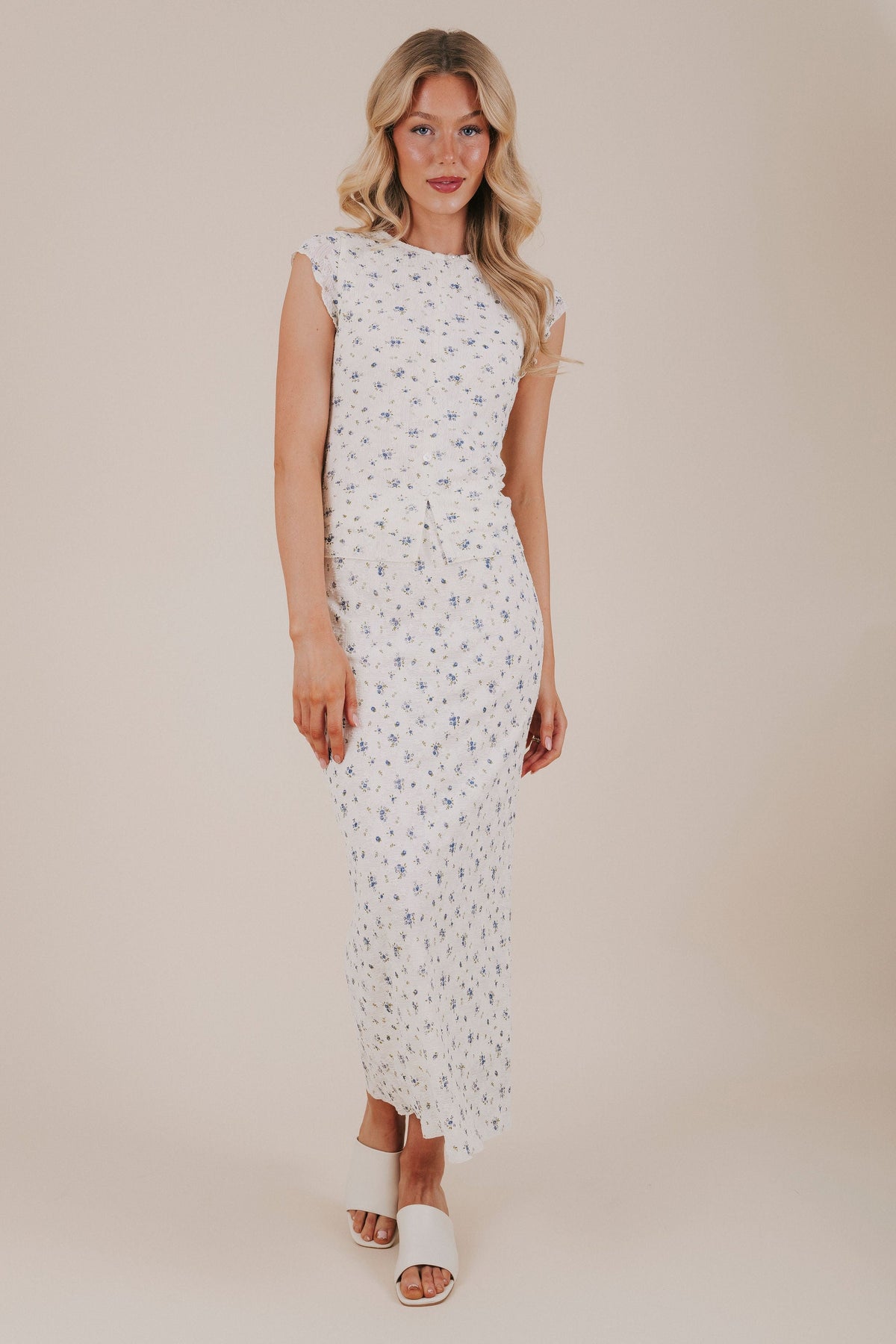 INCLUSIVE SIZING - Blooming Fields Skirt
