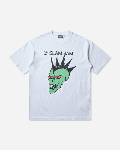 Slam Jam Skull T-Shirt White T-Shirts Shortsleeve SJPRHEADS WHT